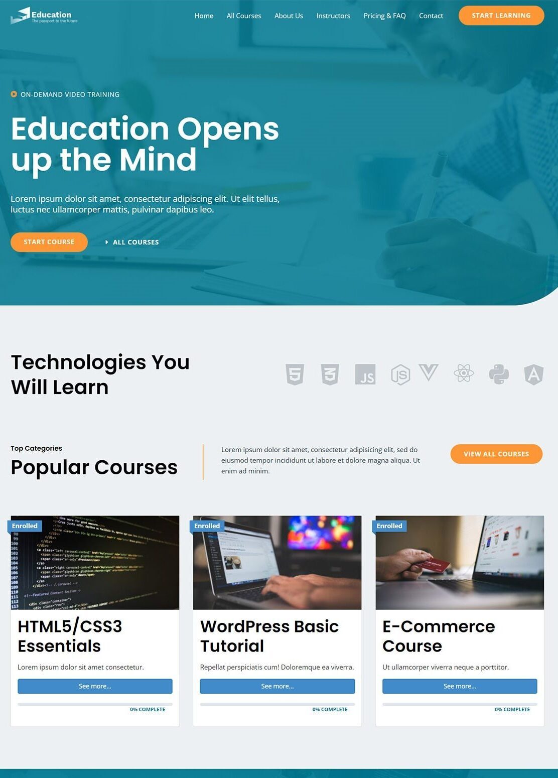 online courses