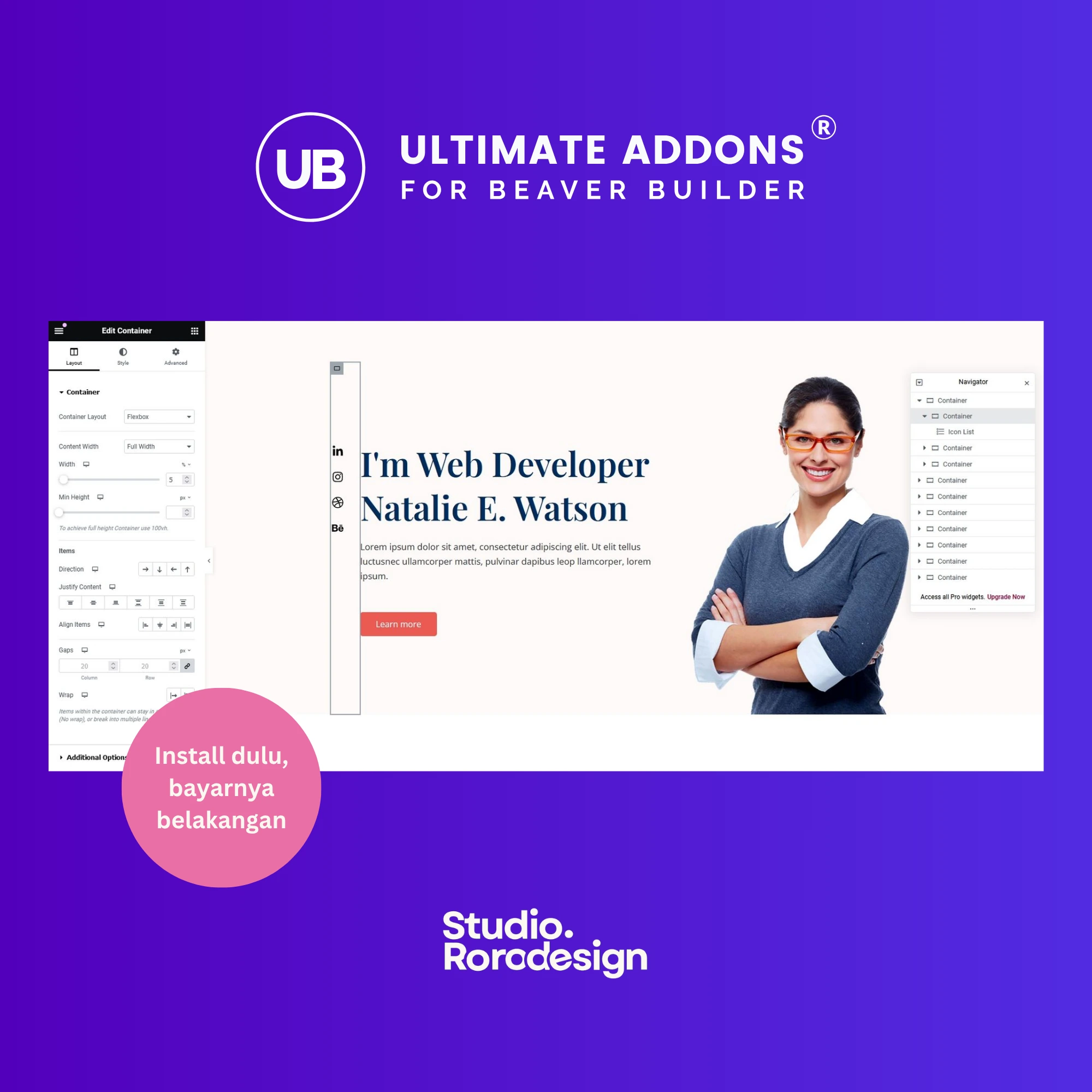 Jasa Install Ultimate Addons for Beaver Builder